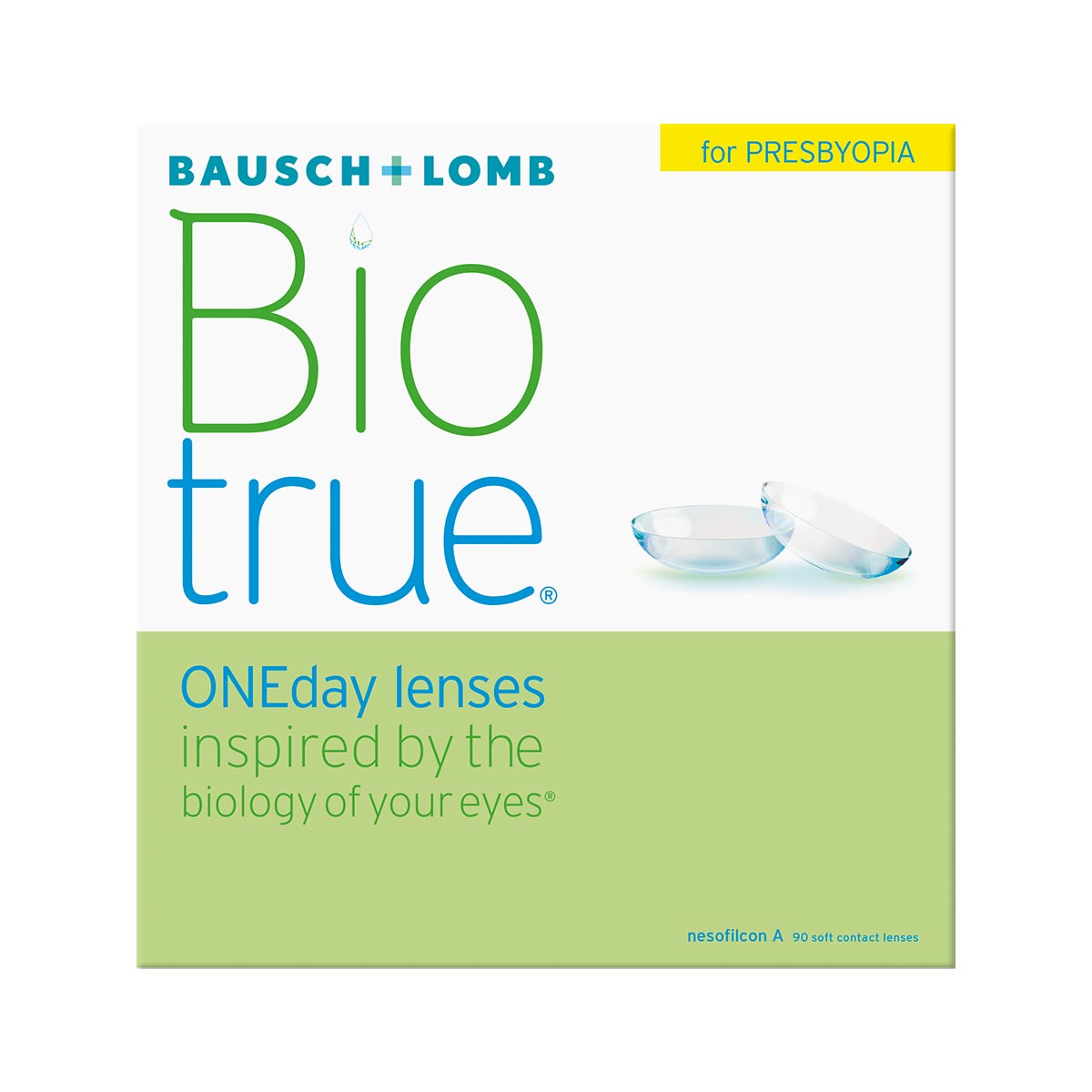 Biotrue® OneDay for Presbyopia 90 lentes