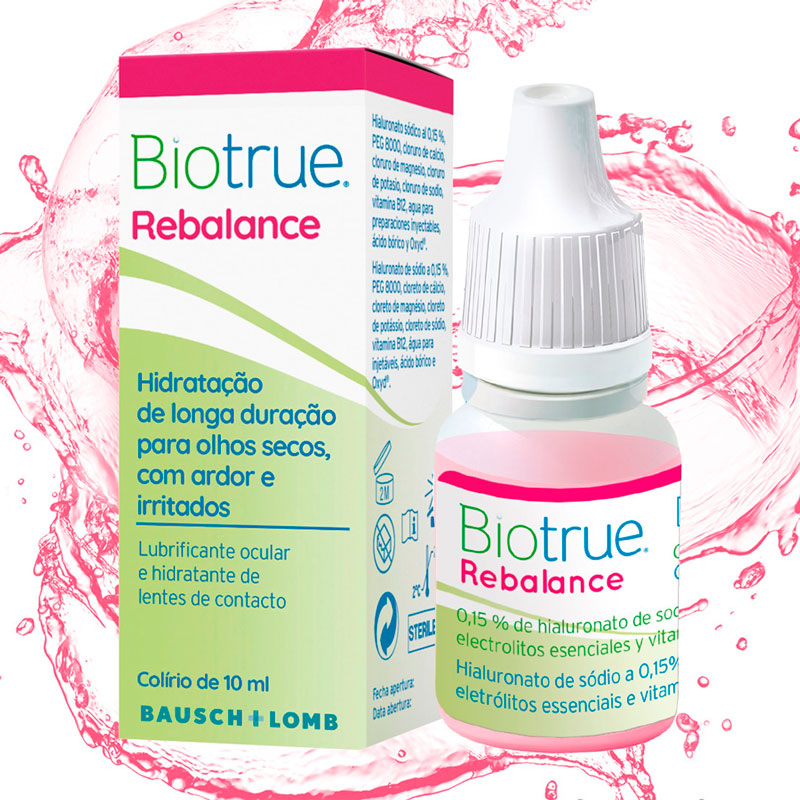 Lágrima Artificial - Hyal-drop Rebalance  10 ml