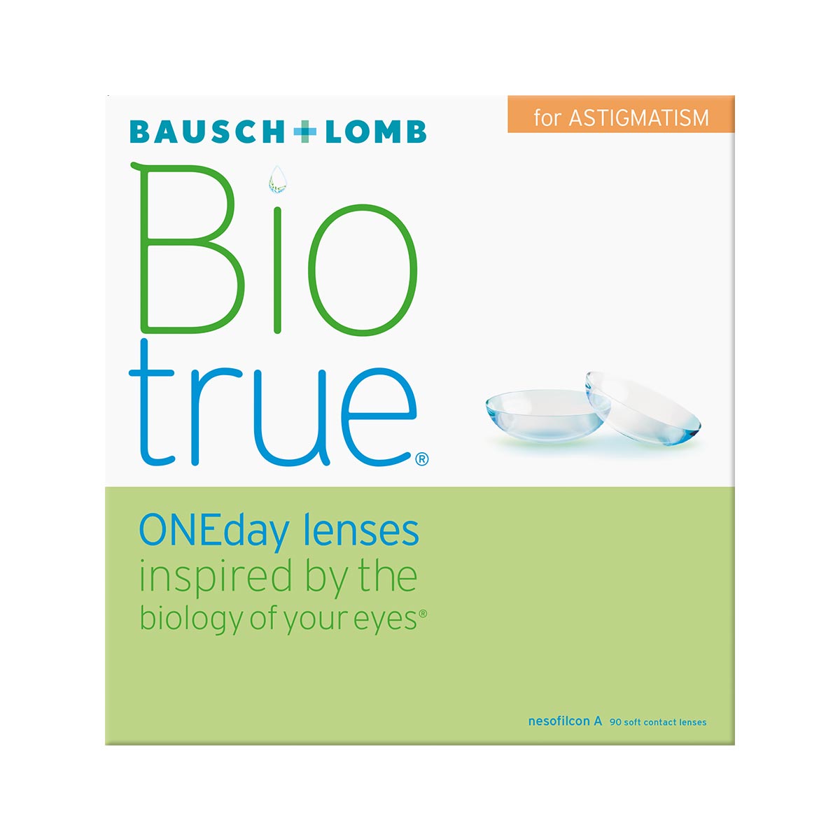 Biotrue® OneDay for Astigmatism 90 lentes
