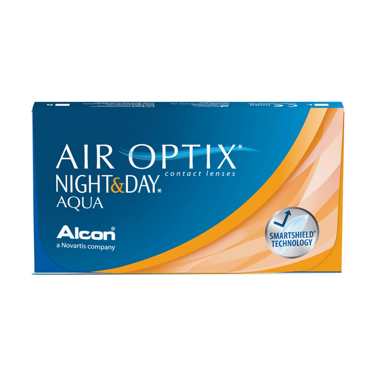 AIR OPTIX® NIGHT&DAY® AQUA 6 lentes